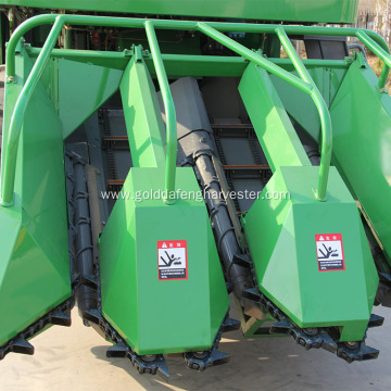 corn maize harvesting machine how it works